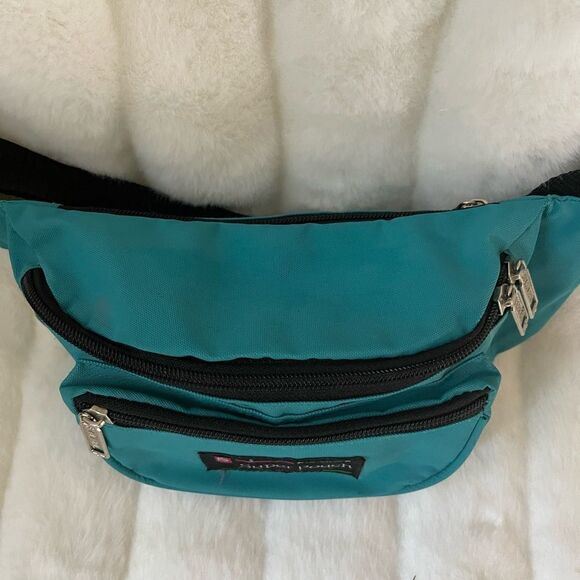 Super pouch teal blue Fanny pack/shoulder bag with adjustable strap - Picture 7 of 12